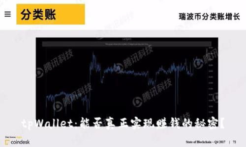 tpWallet：能否真正实现赚钱的秘密？