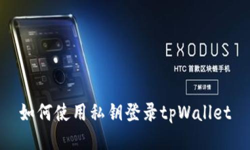 如何使用私钥登录tpWallet
